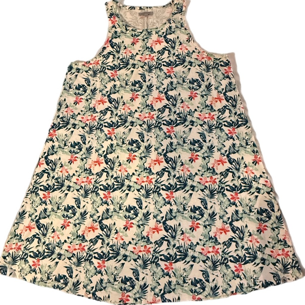 Women’s Ocean + Coast Floral Razorback Dress. EUC. Size XLarge.